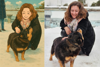 Ghiblification  — новый тренд интернета — Приручаем хвостиков на ферме в Медном  — фото