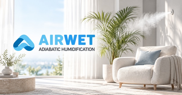 Сайт систем автоматического увлажнения Airwet на Тильде