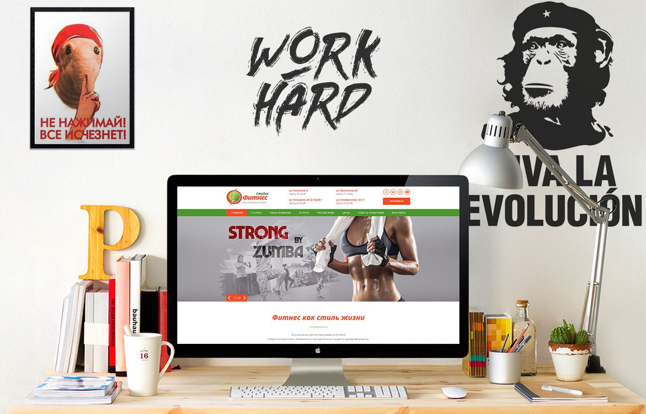 Разработка сайта, продвижение и реклама сети фитнес-клубов — фото-560_1